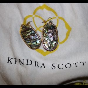 Kendra Scott Abalone Shell Danielle Earrings
